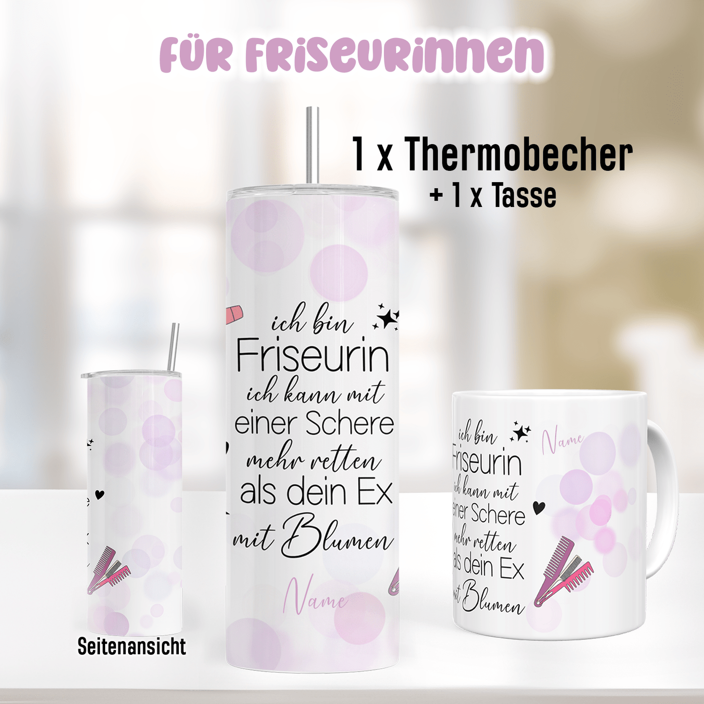 Geschenkset für Friseurinnen