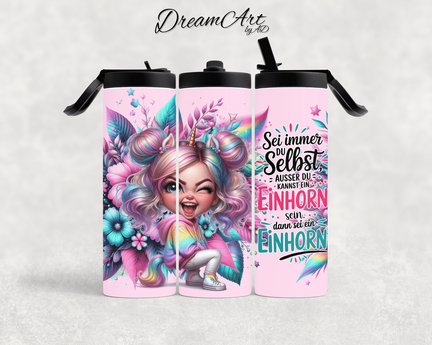 Thermobecher Sei ein Einhorn