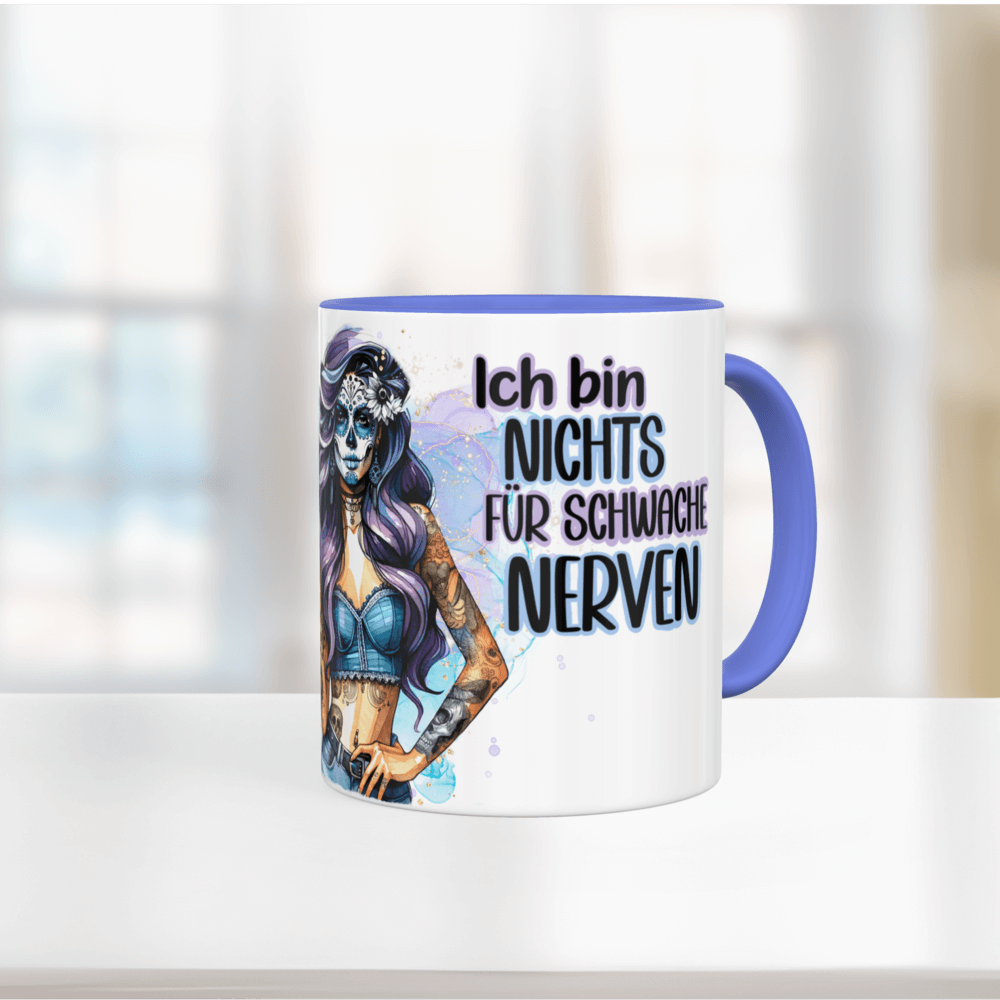 Tasse Nichts für schwache Nerven