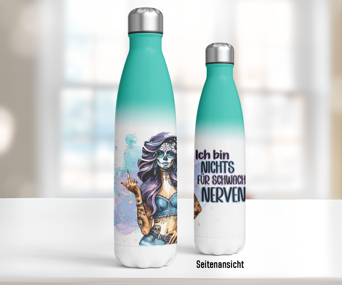 Trinkflasche Nichts für schwache Nerven