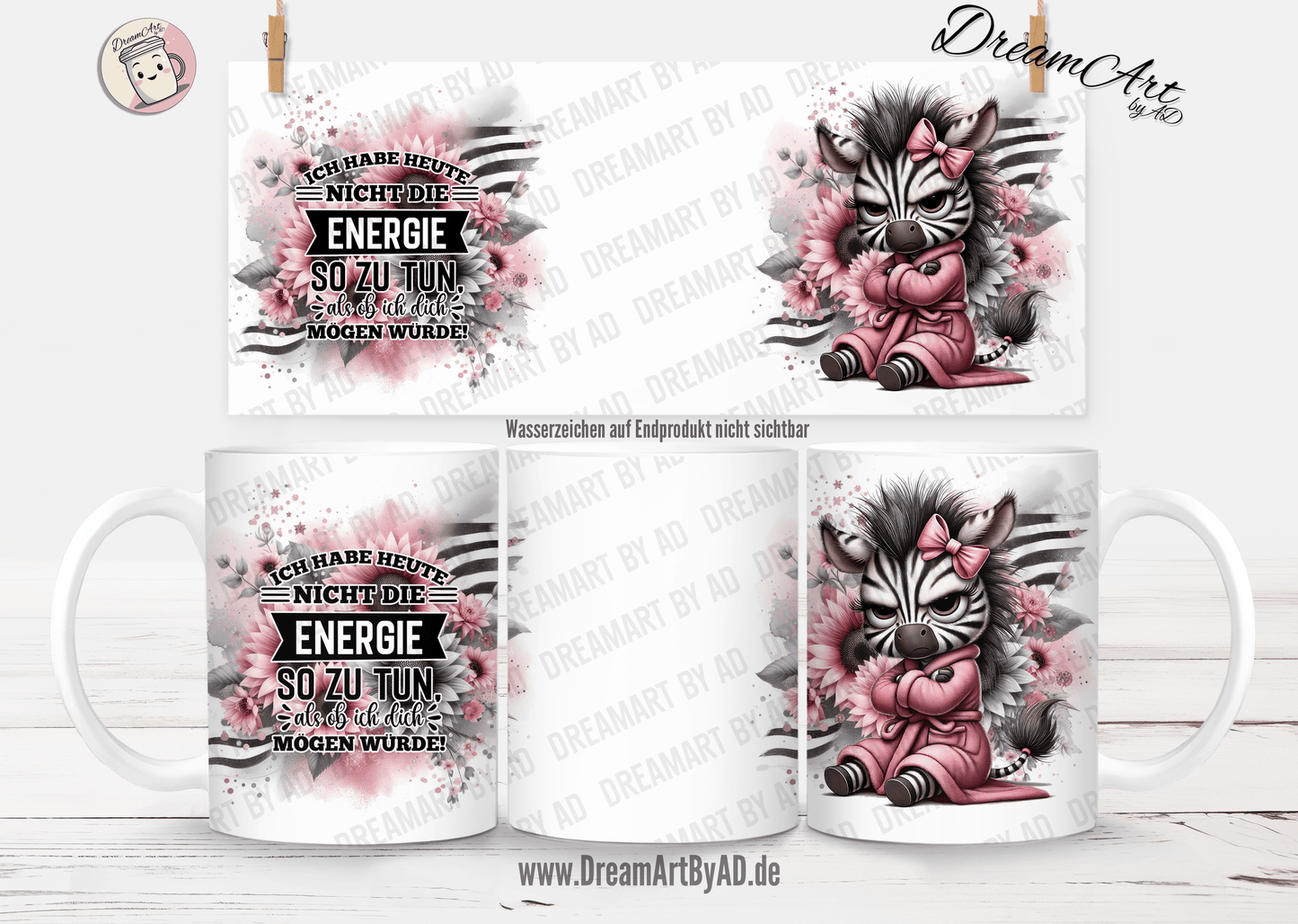 Tasse Zebra