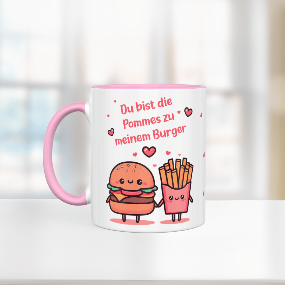 Tasse Pommes & Burger