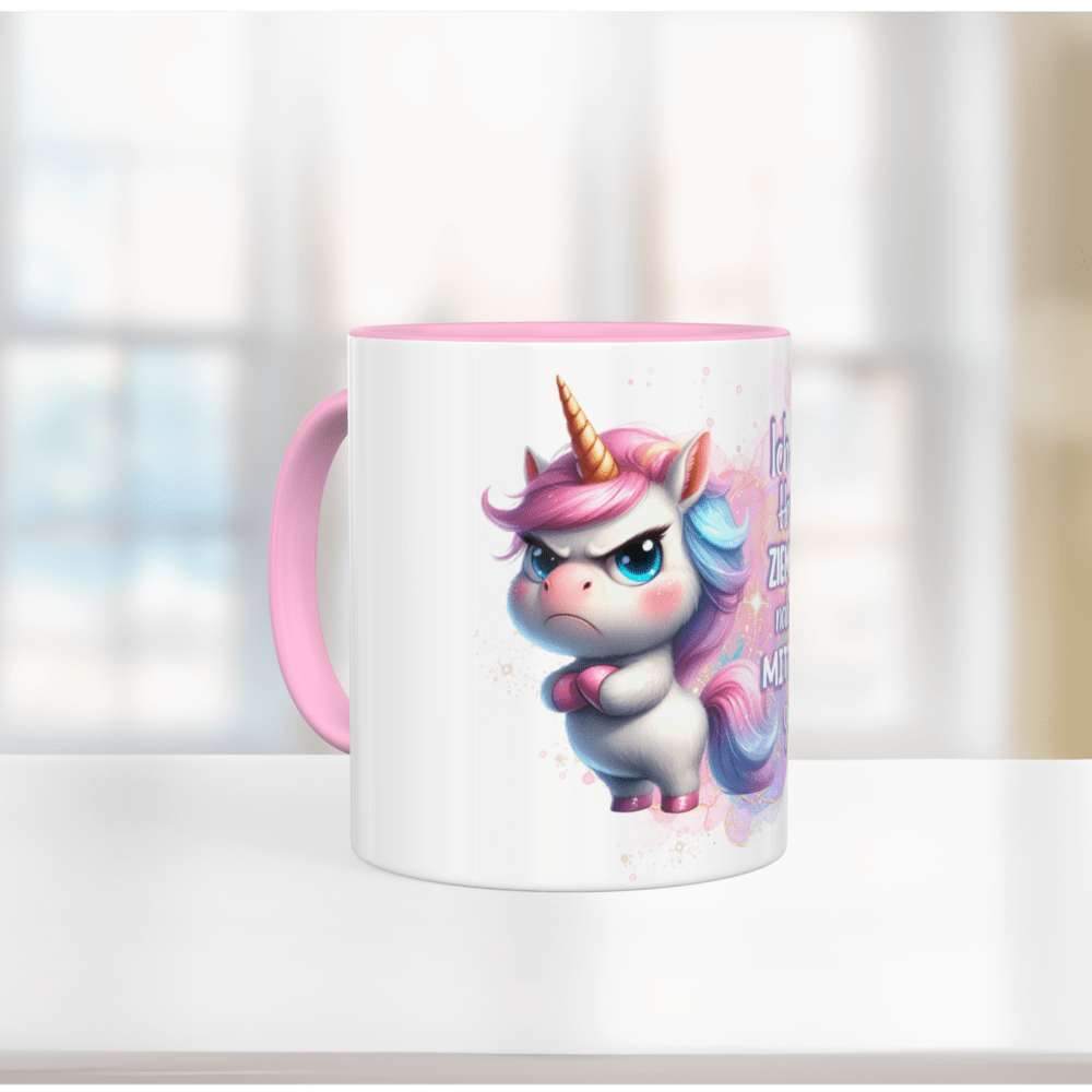 Tasse grumpy Einhorn