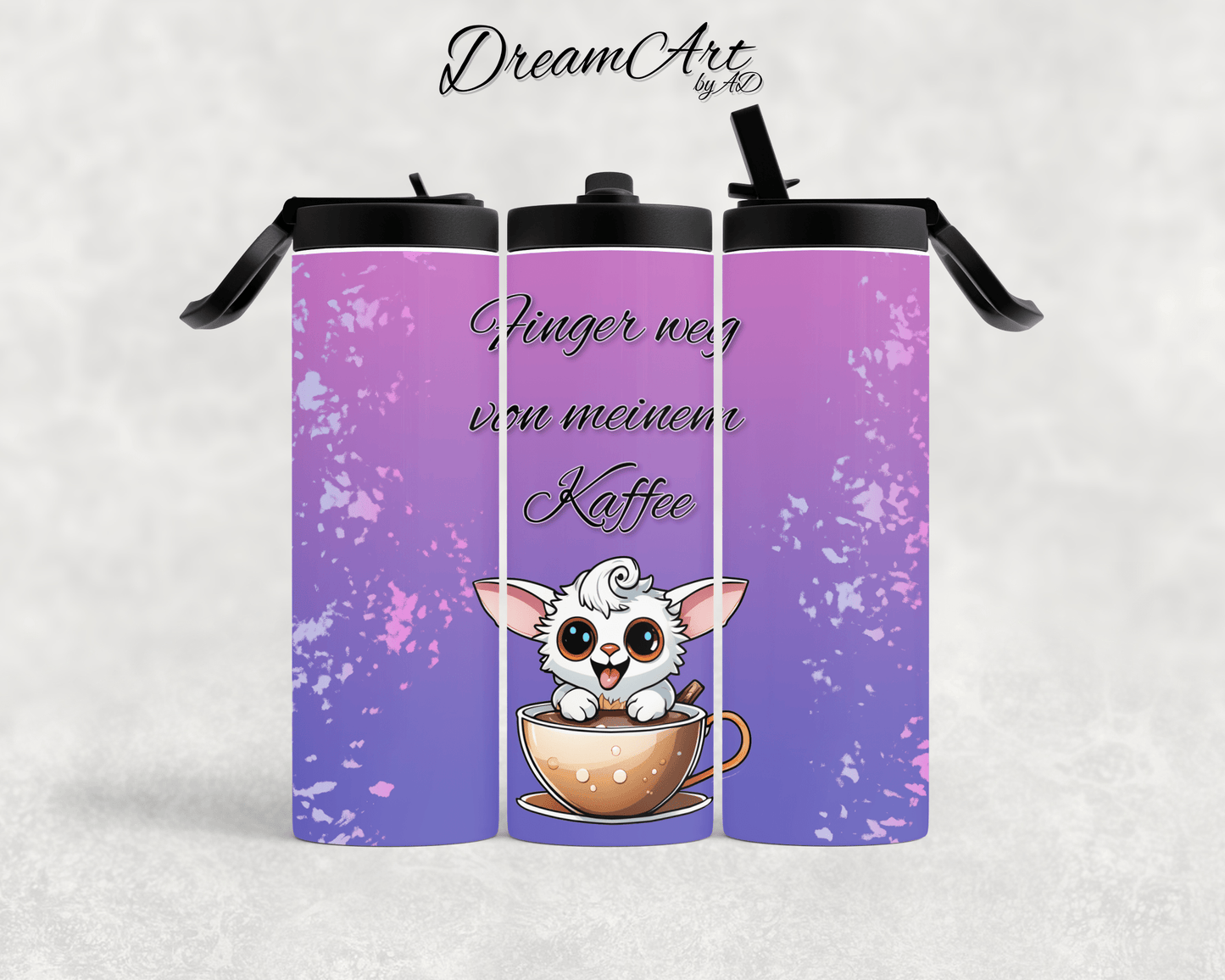 Thermobecher Finger weg