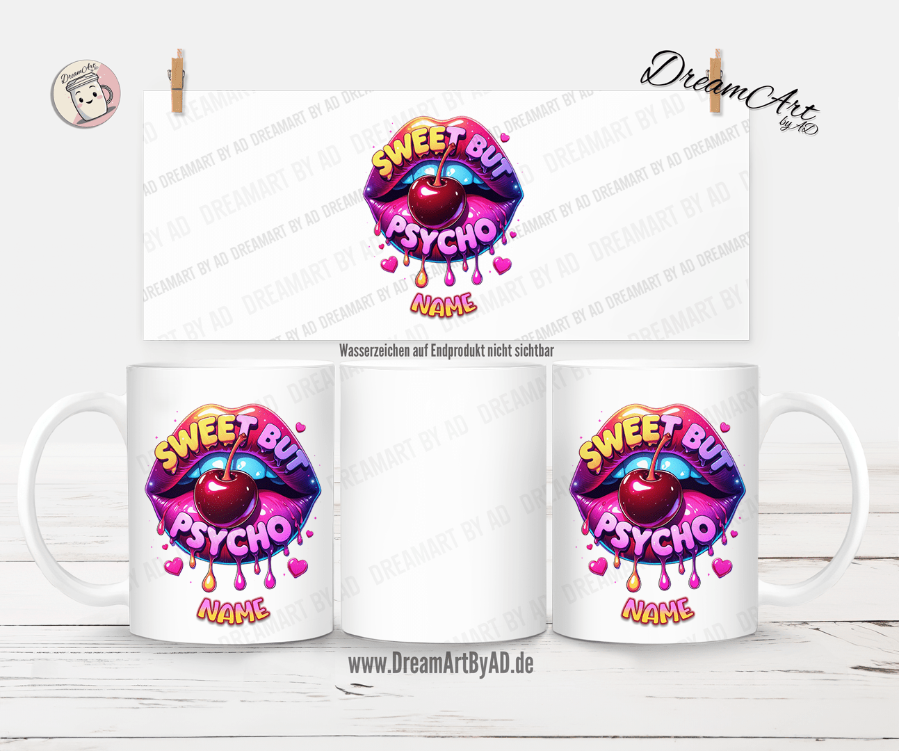 Tasse sweet but psycho