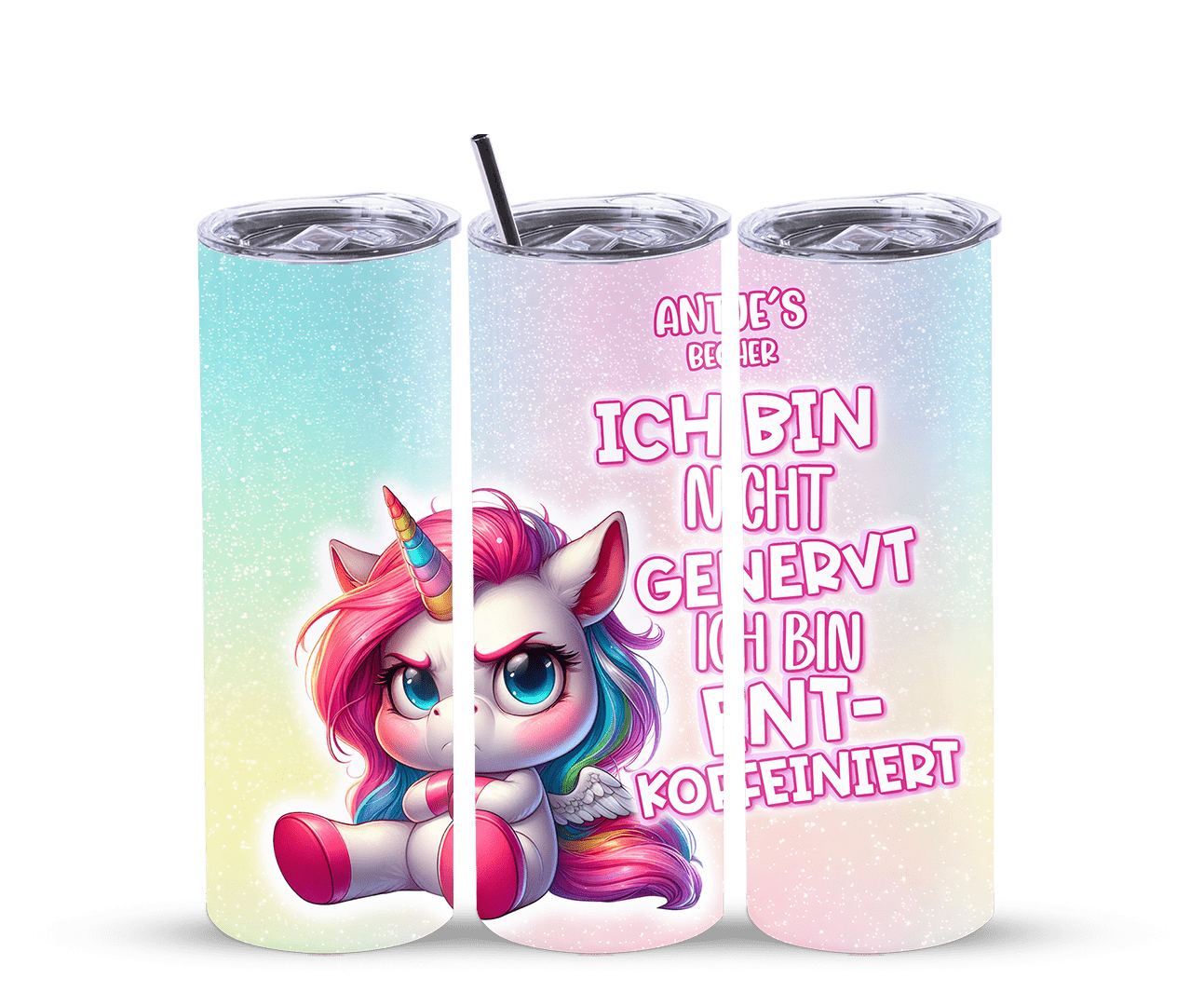 Thermobecher ich bin entkoffeiniert