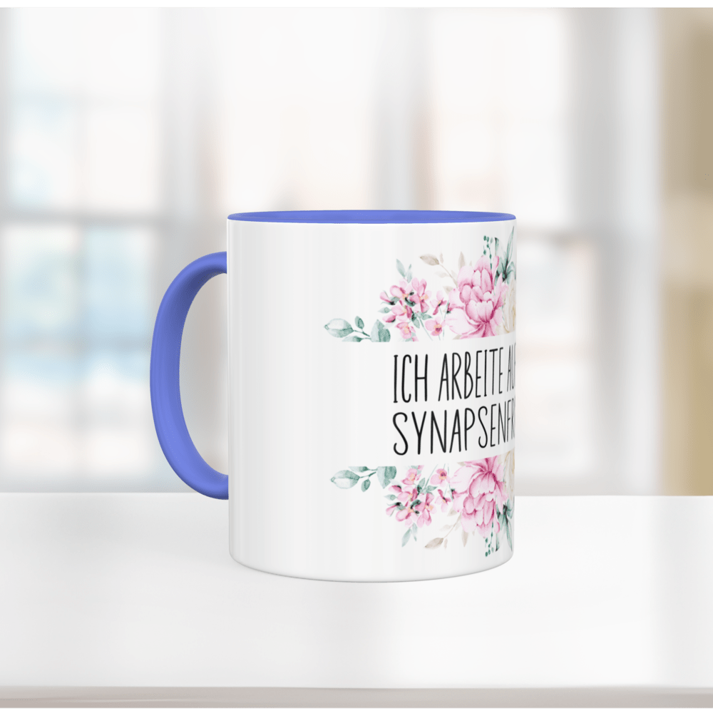Tasse Flower Synapsenfriedhof