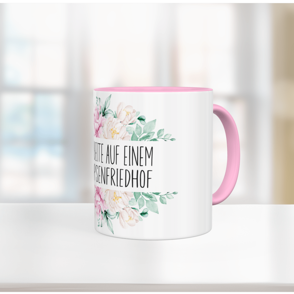 Tasse Flower Synapsenfriedhof